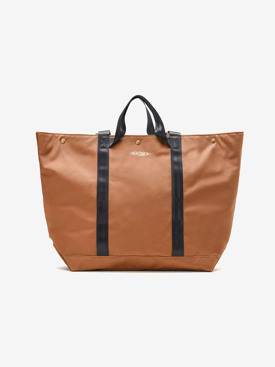 [19FW] AUTHENTIC WAX COTTON TOTE - CAMEL
