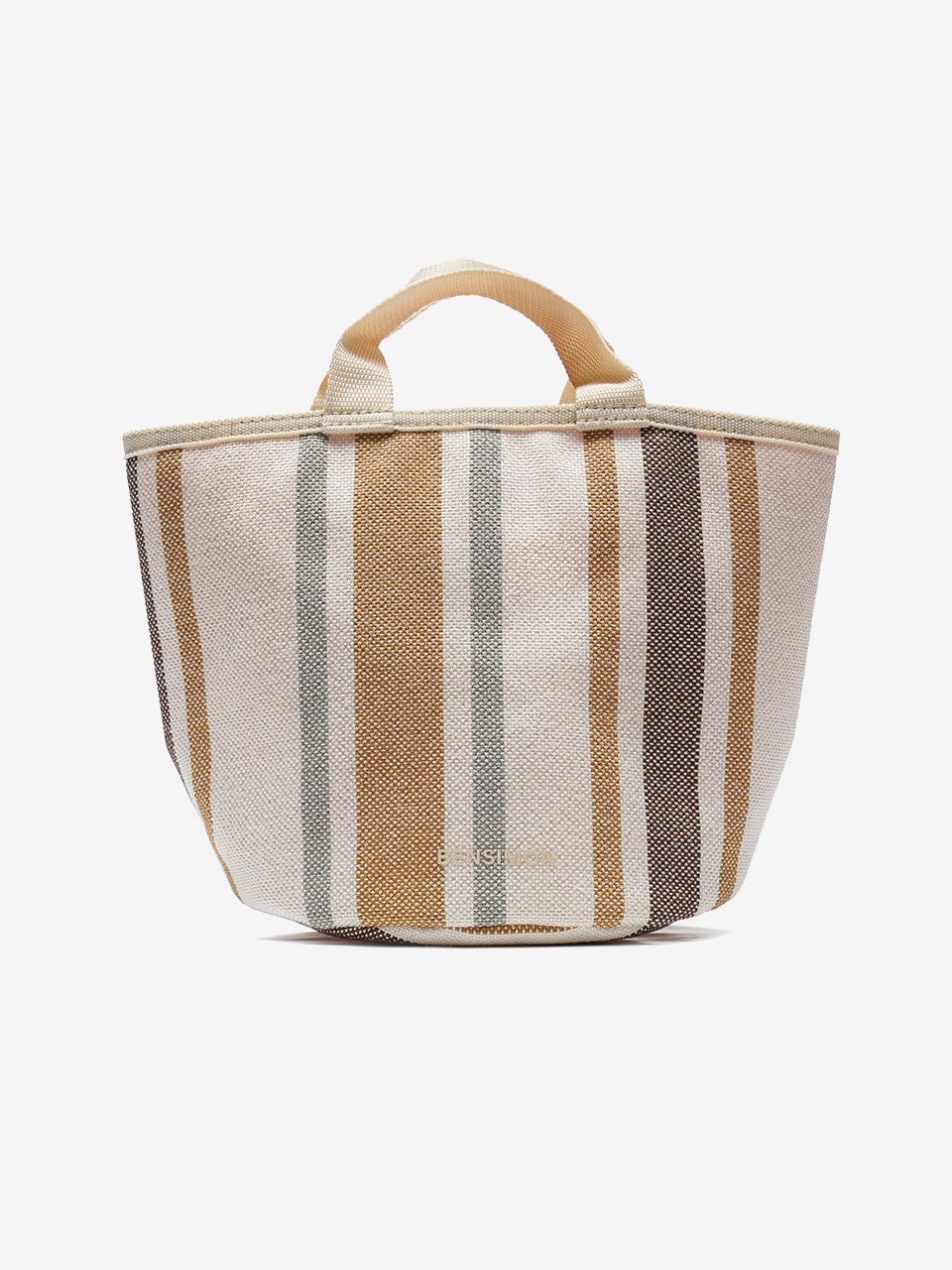 [PARIS COLLECTION] POLYESTER BUCKET STORAGE SMALL - CAMEL
