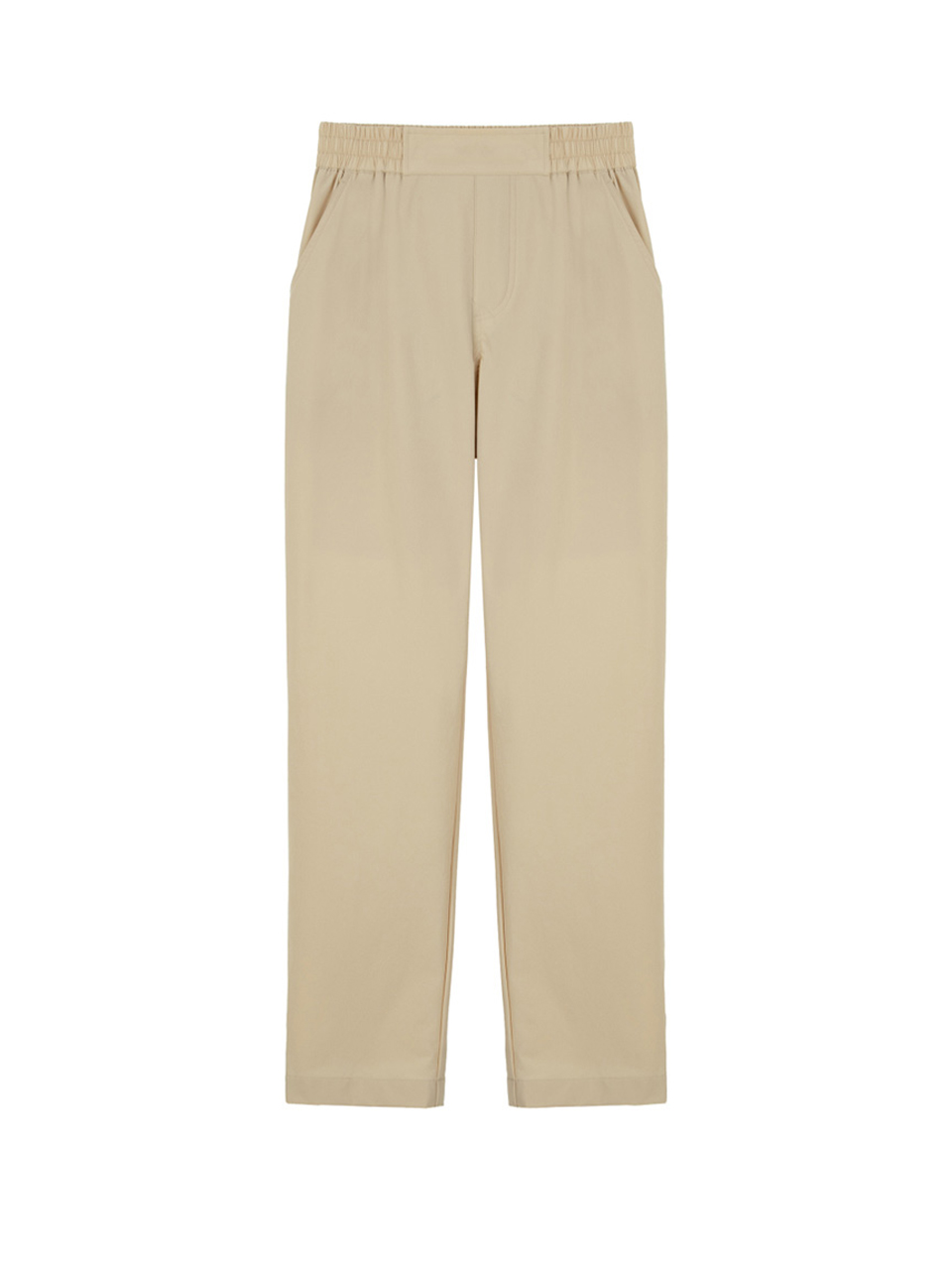 [LIMITED] SUMMER STRETCH SOLID COOL PANTS (FOR WOMAN) - RAFFIA BEIGE