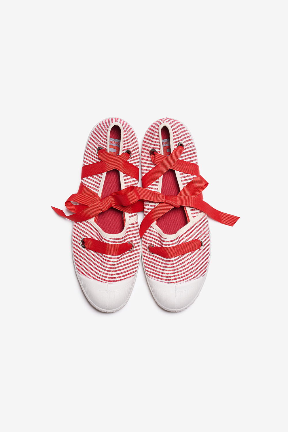 LIMITED ESPADRILLE LIMITED STRIPE - RED