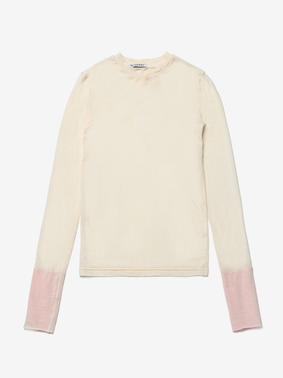 [21FW] JERSEY LONG SLEEVE - IVORY(PINK)