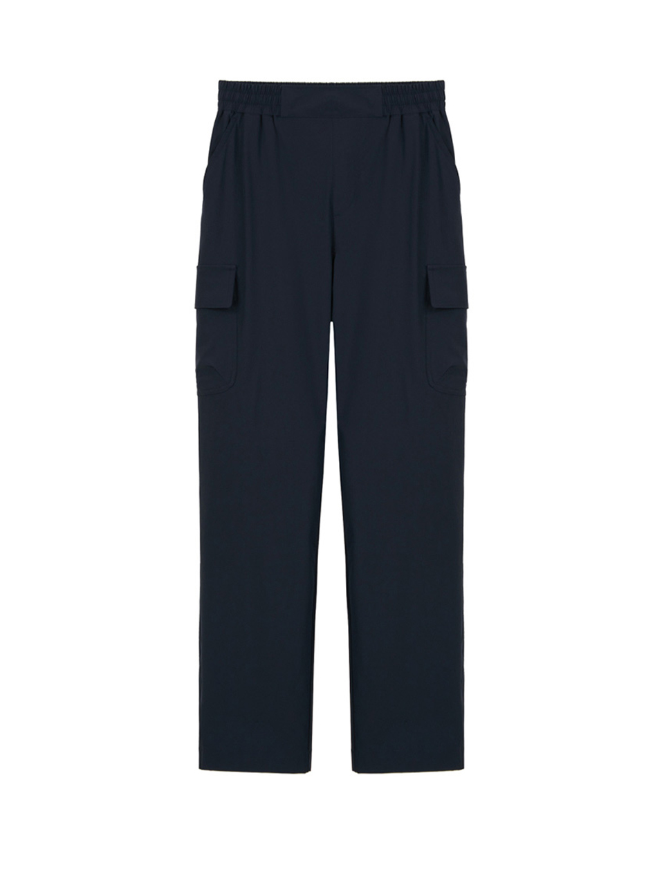 [LIMITED] SUMMER STRETCH SOLID COOL PANTS (FOR WOMAN) - SOFT NAVY