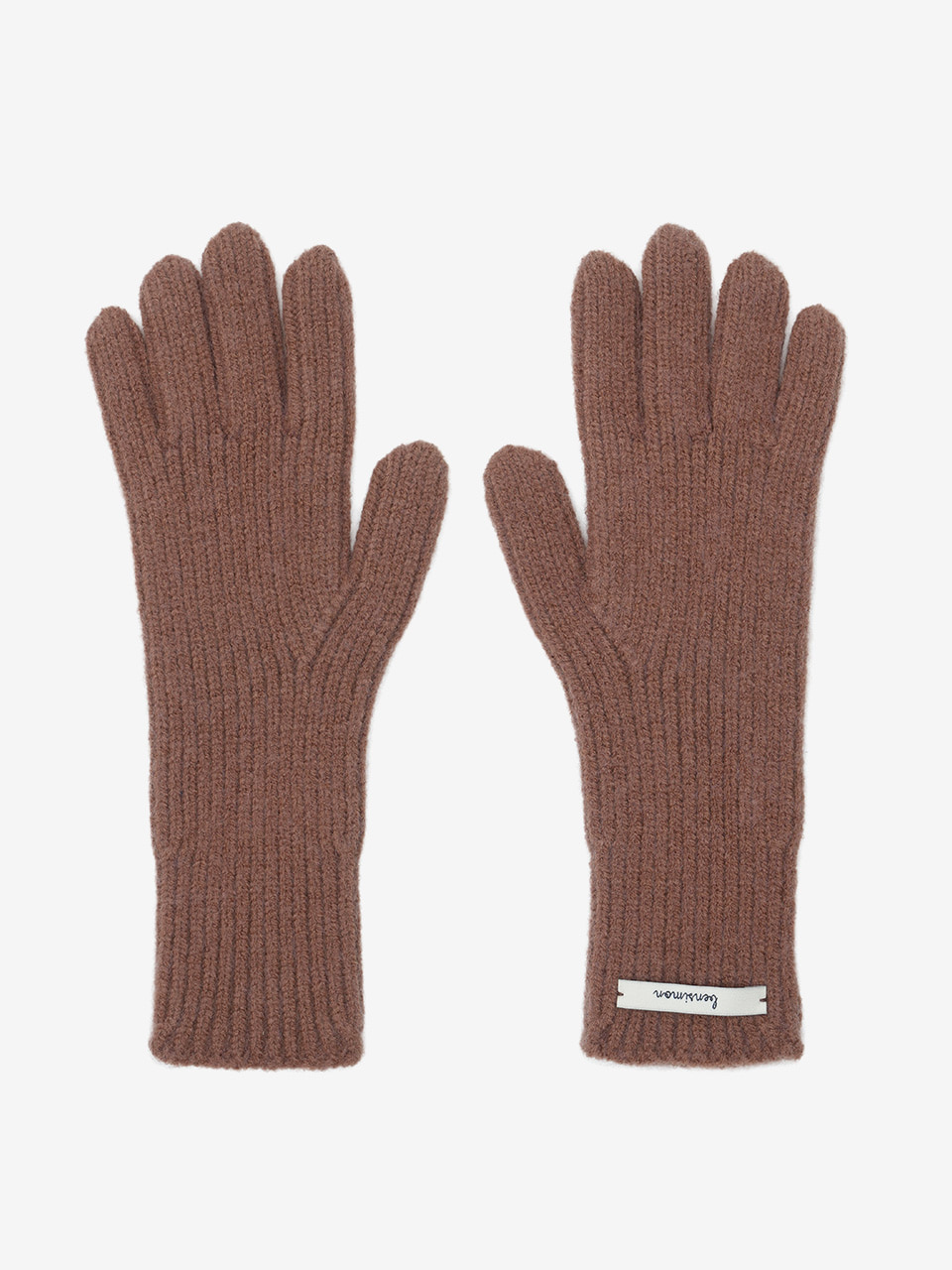 [23FW] FINGER HOLE GLOVES - COCOA BROWN